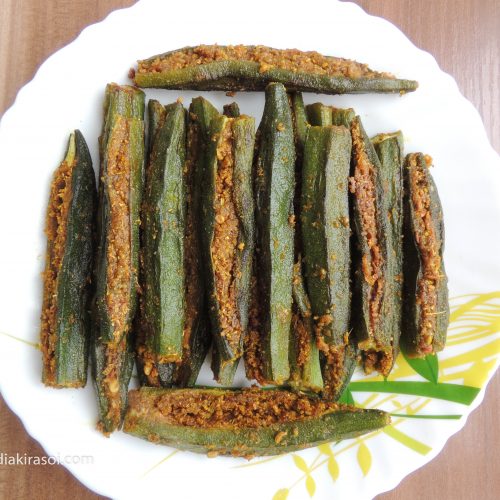 500px x 500px - Bharwa Bhindi Recipe || Stuffed Okra (Vegan + Gluten Free)